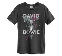 Amplified Unisex Adult Look Into My Eyes David Bowie T-Shirt GD1488