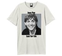 Lust For Life Iggy Pop T-Shirt Amplified White S