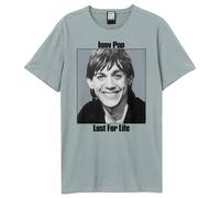 Amplified Unisex Adult Lust For Life Iggy Pop T-Shirt GD2023