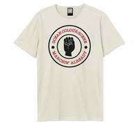 Amplified Men's Marchin Ocean Colour Scene T-Shirt in Off-White | Size: 2XL Amplified Off-White 2XL