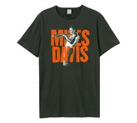 Amplified Unisex Adult Miles Davis Logo T-Shirt GD3099