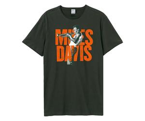 Amplified Unisex Adult Miles Davis Logo T-Shirt GD3099