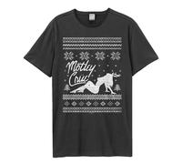 Motley Crue Holiday T-Shirt Amplified Charcoal XXXL