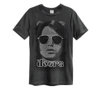 Amplified Unisex Adult Mr Mojo Risin The Doors T-Shirt (XL) (Anthracite)