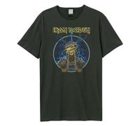 Amplified Unisex Adult Mummy Eddie Iron Maiden T-Shirt (L) Charcoal