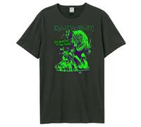 Amplified Unisex Adult Neon Beast Iron Maiden T-Shirt GD1308