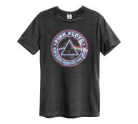 Amplified Unisex Adult Neon Dark Side Pink Floyd T-Shirt GD1455