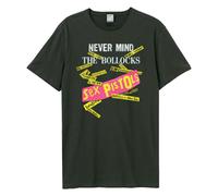 Never Mind The Sex Pistols T-Shirt Amplified Charcoal M
