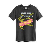 Never Mind The Sex Pistols T-Shirt Amplified Charcoal XS