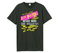 Nevermind Stickies Sex Pistols T-Shirt Amplified Charcoal M