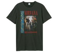 Amplified Unisex Adult Nevermind Water Band Nirvana T-Shirt / N/A N/A GD1765
