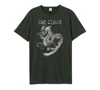 Amplified Unisex Adult New Dragon The Clash T-Shirt GD1463