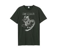 Amplified Unisex Adult New Dragon The Clash T-Shirt S Charcoal