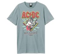 Amplified Unisex Adult North America Tour 80 AC/DC Vintage T GD1695