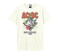 Amplified Unisex Adult North America Tour 80 AC/DC Vintage T GD1713