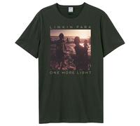 One More Light Linkin Park T-Shirt Amplified Charcoal M