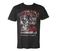 Amplified Unisex Adult One Night Only Motorhead T-Shirt GD283