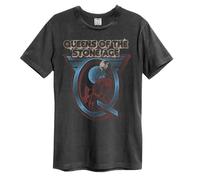 Outer Space Queens Of The Stone Age T-Shirt Amplified Charcoal XS