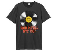 Amplified Unisex Adult Paid In Full Record Eric B. & Rakim T-Shirt GD2085