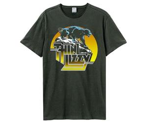 Amplified Unisex Adult Panther Thin Lizzy T-Shirt (3XL) (Charcoal)