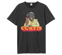 Amplified Unisex Adult Peace Curtis Mayfield T-Shirt GD2016