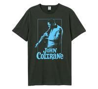 Amplified Unisex Adult Photo John Coltrane T-Shirt GD3047
