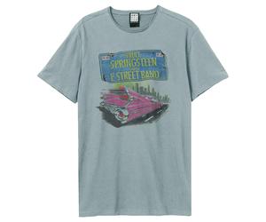 Amplified Unisex Adult Pink Cadi Bruce Springsteen T-Shirt GD1812