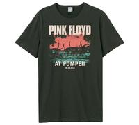 Amplified Unisex Adult Pompeii Album Cover Pink Floyd T-Shir GD3319