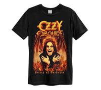 Amplified Unisex Adult Prince Of Darkness Ozzy Osbourne T-Sh GD3743