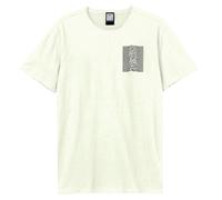 Amplified Unisex Adult Pulsar Black Wave Joy Division T-Shirt GD2644