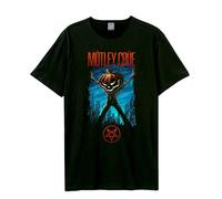 Amplified Unisex Adult Pumpkin Head Motley Crue T-Shirt GD3596
