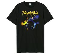 Amplified Unisex Adult Purple Rain Motorcycle Prince T-Shirt / N/A N/A GD3889