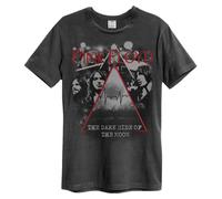 Amplified Unisex Adult Pyramid Faces Pink Floyd T-Shirt / N/A N/A GD1558