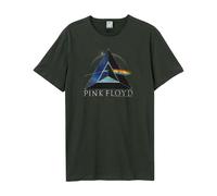 Amplified Unisex Adult Pyramid Keleidoscope Pink Floyd T-Shirt GD1313