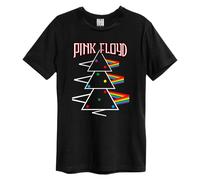 Amplified Unisex Adult Pyramid Tree Pink Floyd T-Shirt / N/A N/A GD3413