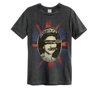 Queen Sex Pistols Crew Neck T-Shirt Amplified Charcoal XXXL