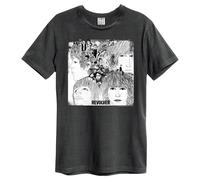 lver The Beatles T-Shirt Amplified Charcoal XXXL