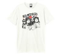 Amplified Unisex Adult Rip Flag Xerox The Libertines T-Shirt GD2801