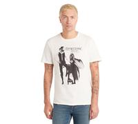 Amplified Unisex Adult Rumours Fleetwood Mac Vintage T-Shirt (L) (White)