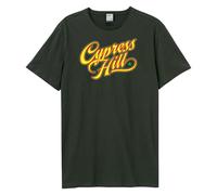 Amplified Unisex Adult Script Cypress Hill T-Shirt GD2879