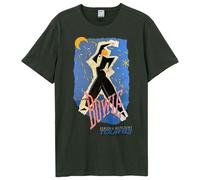Amplified Unisex Adult Serious Moonlight David Bowie T-Shirt GD1352