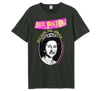 Sex Pistols Logo T-Shirt Amplified Charcoal M