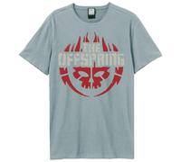 Amplified Men's Skull Logo Offspring T-Shirt in Pale Blue | Size: 2XL Amplified Pale Blue 2XL
