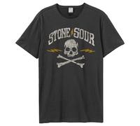 Amplified Unisex Adult Skull Stone Sour T-Shirt GD1847