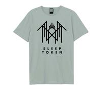 Amplified Unisex Adult Sleep Token Logo T-Shirt GD4197