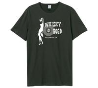 Amplified Unisex Adult Smokin' Whisky A Go Go T-Shirt GD2007