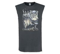 Amplified Unisex Adult Snow Leopards The Hu Sleeveless Tank Top GD3131