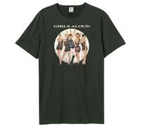 Amplified Unisex Adult Solar Photo Girls Aloud T-Shirt (3XL) (Charcoal)