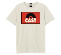 Amplified Men's Square Logo Cast T-Shirt in Off-White | Size: Medium Amplified Off-White M