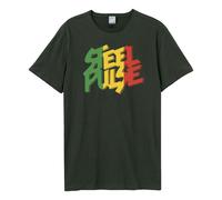 Amplified Unisex Adult Steel Pulse Logo T-Shirt GD1636